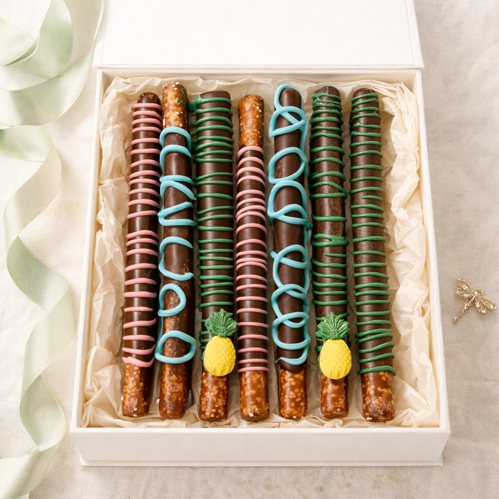 Chocolate Dipped Pretzels