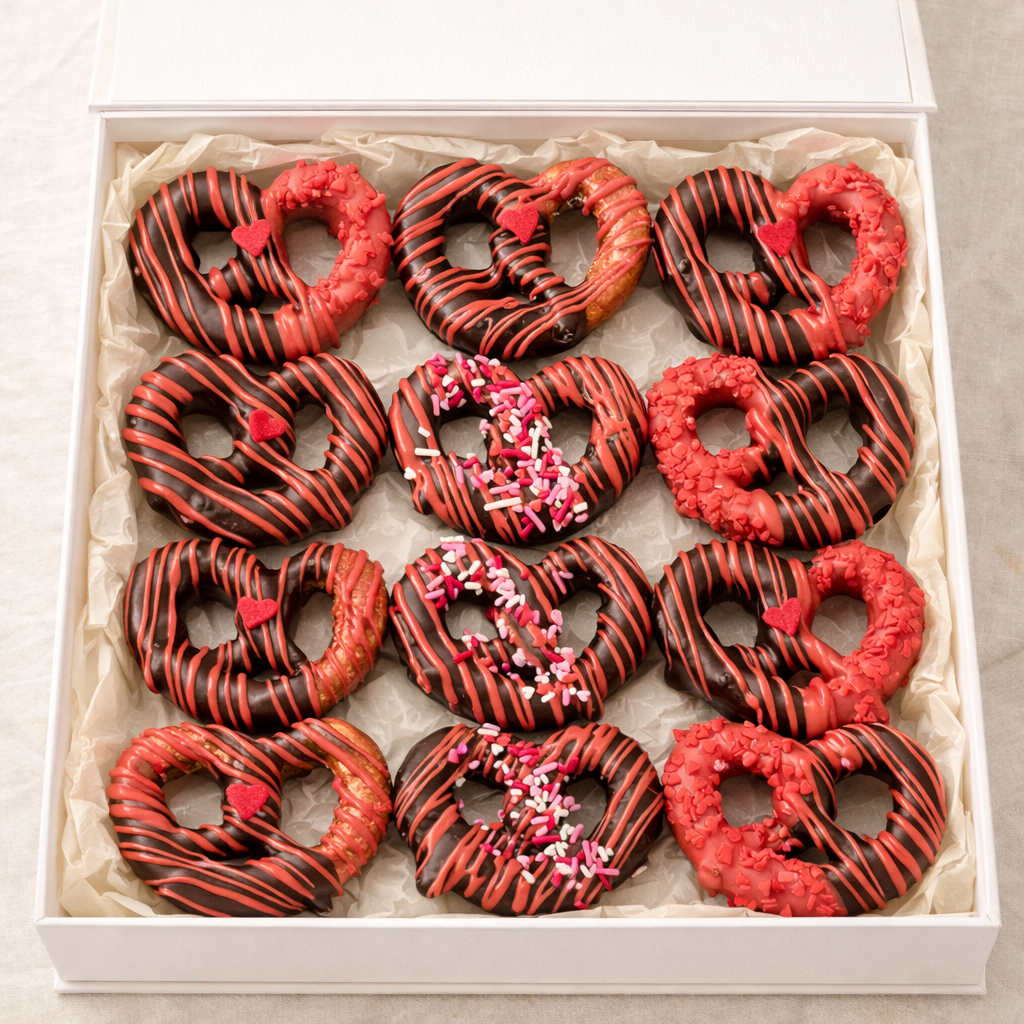 Chocolate Dipped Pretzels
