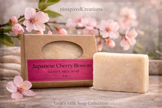 Goat's Milk Soap- Japanese Cherry Blossom