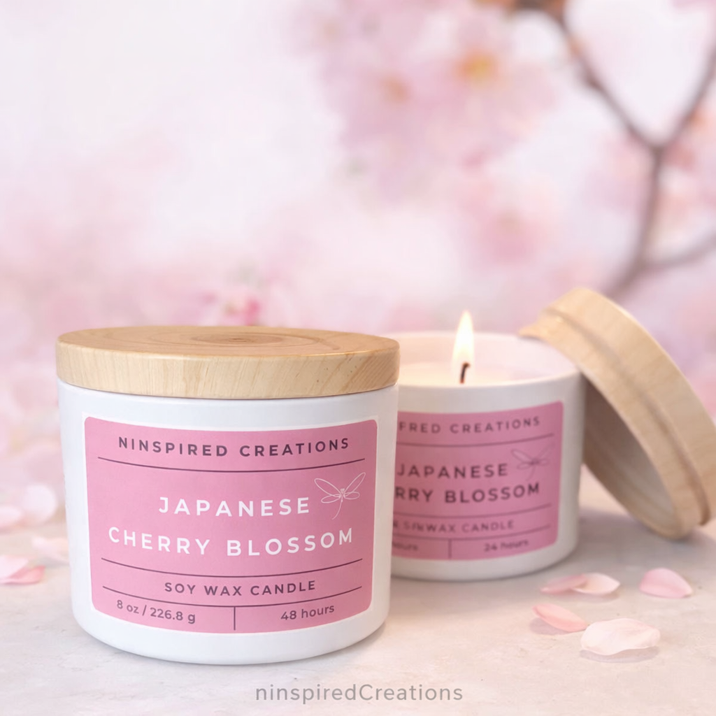 Soy Candle- Japanese Cherry Blossom