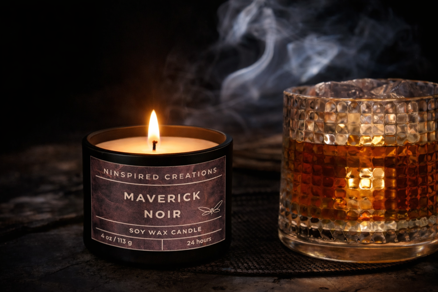 Soy Candle- Maverick Noir