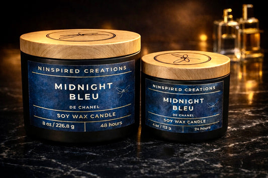 Soy Candle- Midnight Bleu