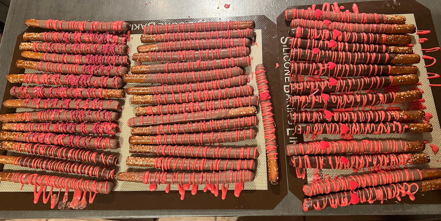 Chocolate Dipped Pretzels