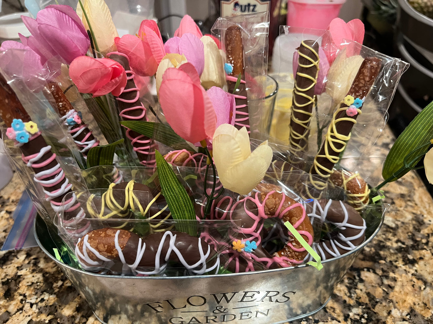 Chocolate Dipped Pretzels