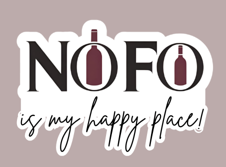 NOFO, LI, NY2 Waterproof Vinyl Sticker