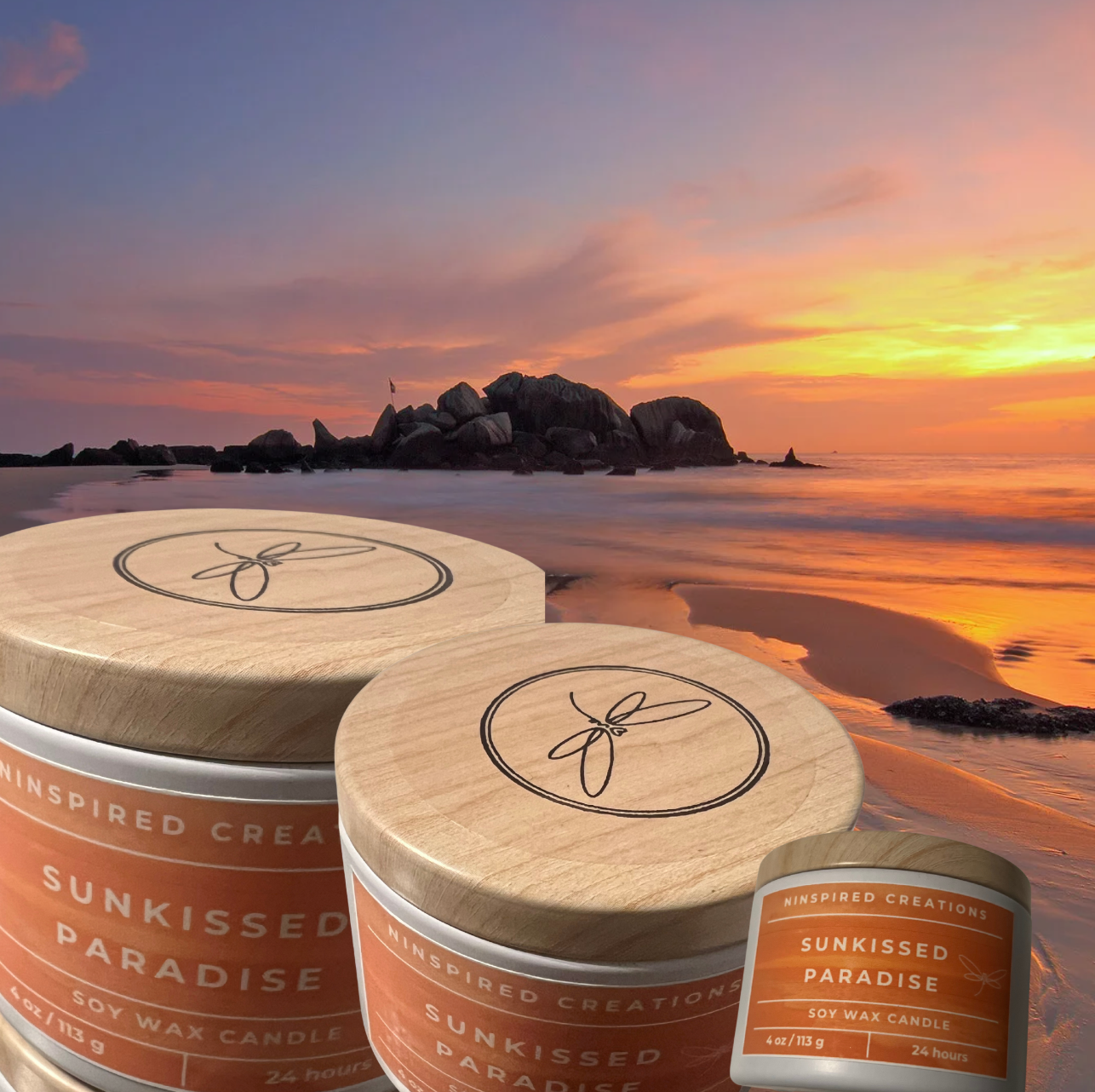Soy Candle- Sunkissed Paradise