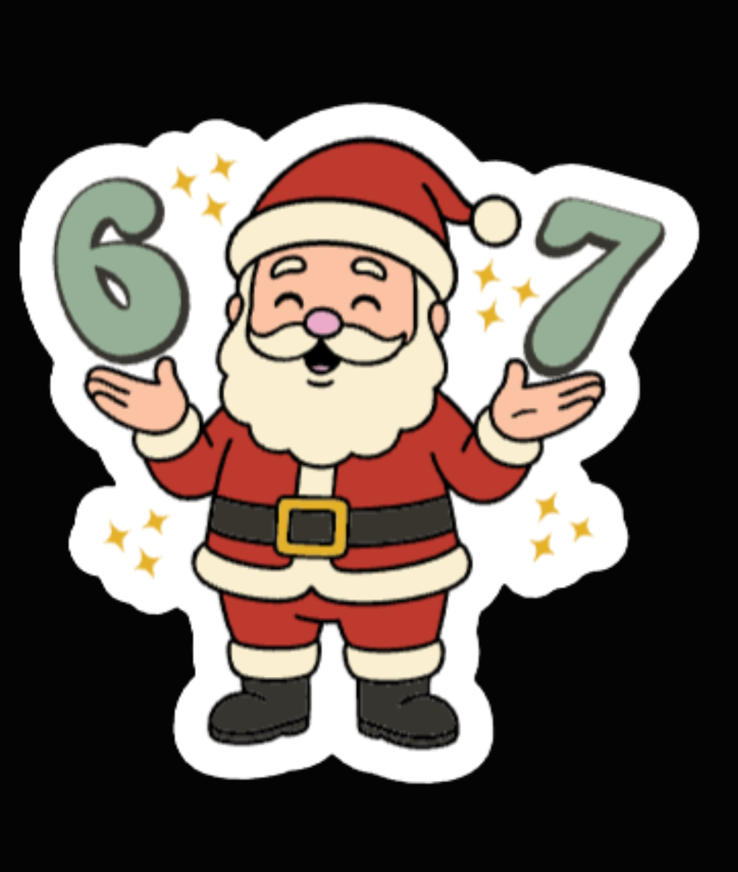 The Holiday 6-7 Collection- Waterproof Vinyl Stickers