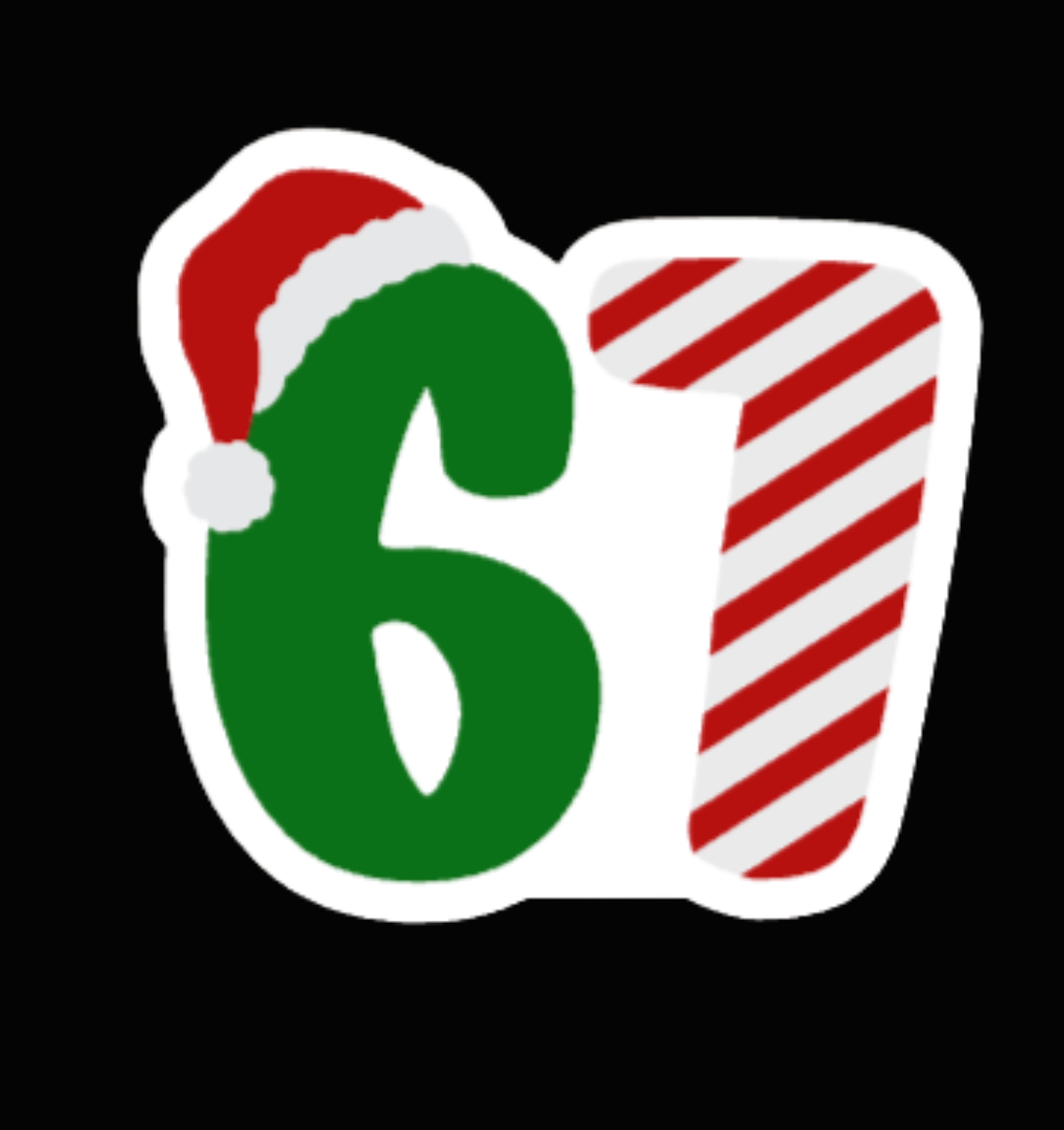 The Holiday 6-7 Collection- Waterproof Vinyl Stickers