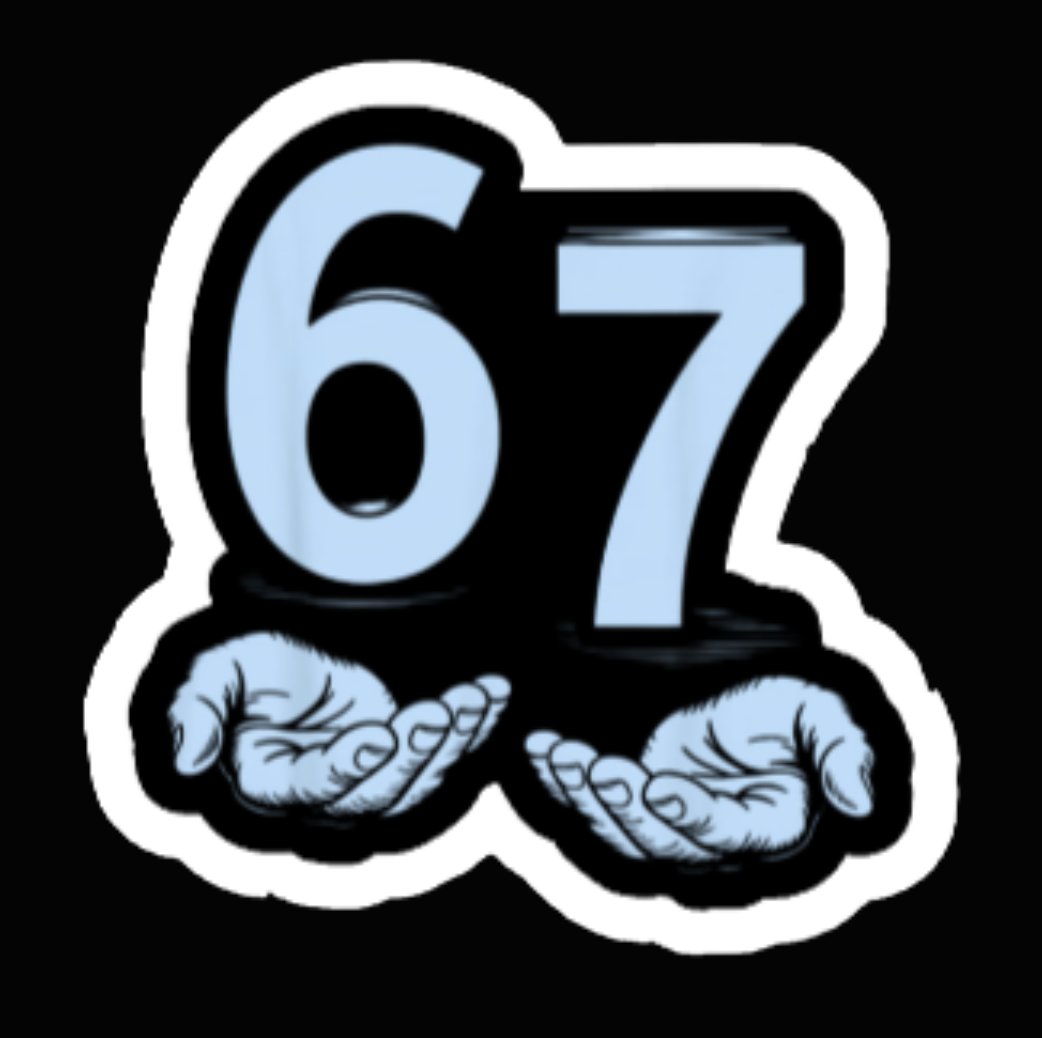 The 6-7 Collection- Waterproof Vinyl Stickers