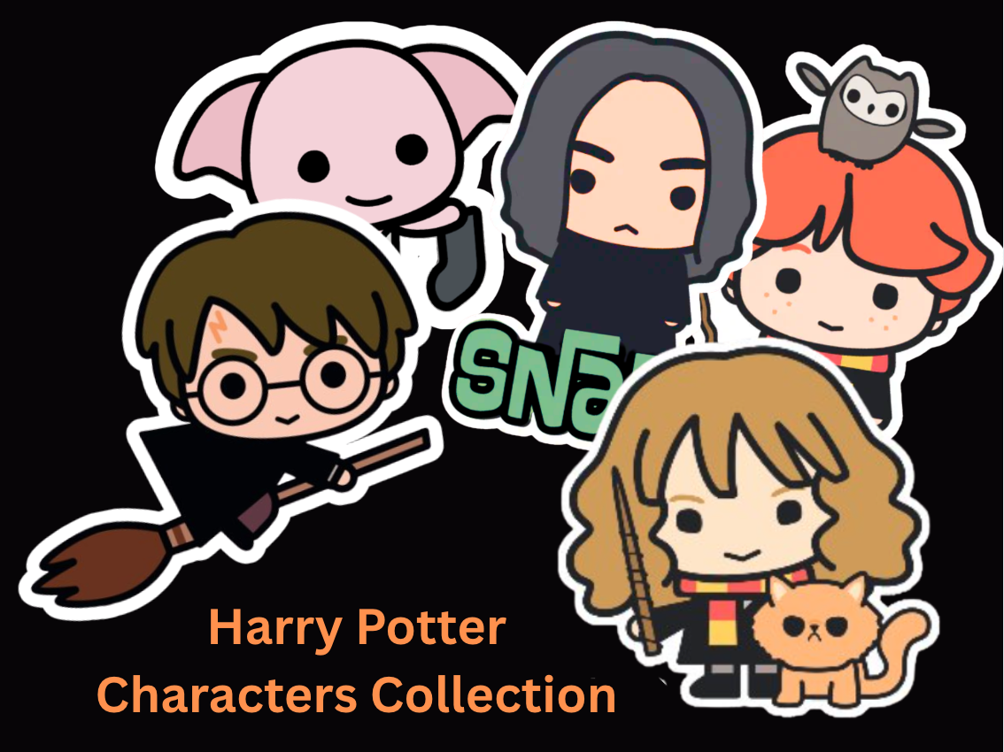 The Harry Potter Collection- Waterproof Vinyl Stickers