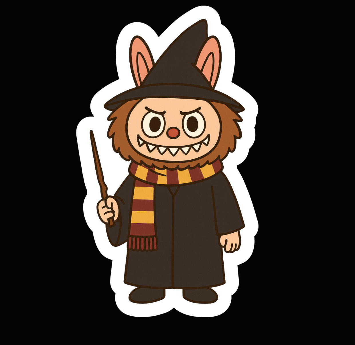 The Harry Potter Labubu Collection- Waterproof Vinyl Stickers