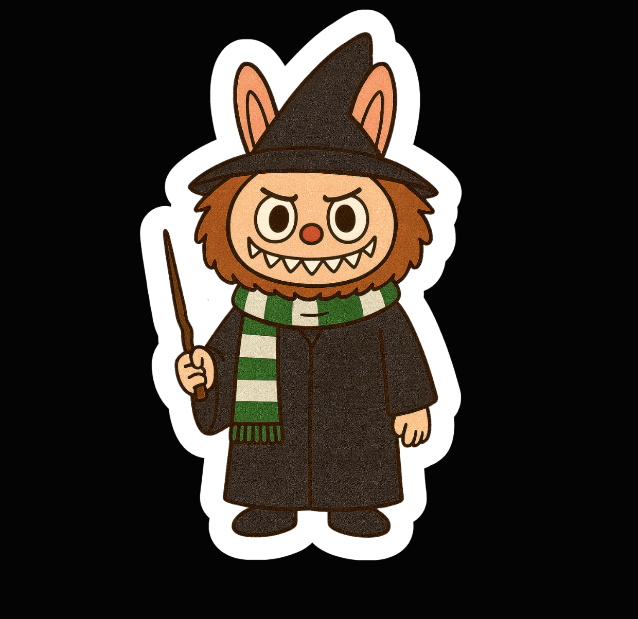 The Harry Potter Labubu Collection- Waterproof Vinyl Stickers