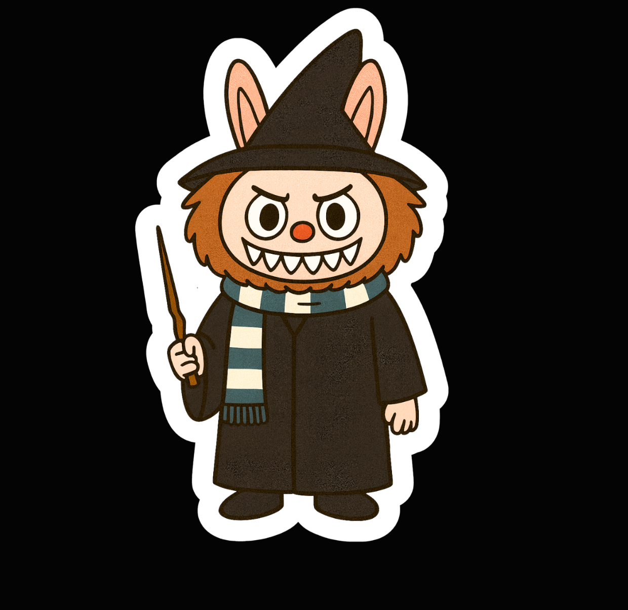 The Harry Potter Labubu Collection- Waterproof Vinyl Stickers