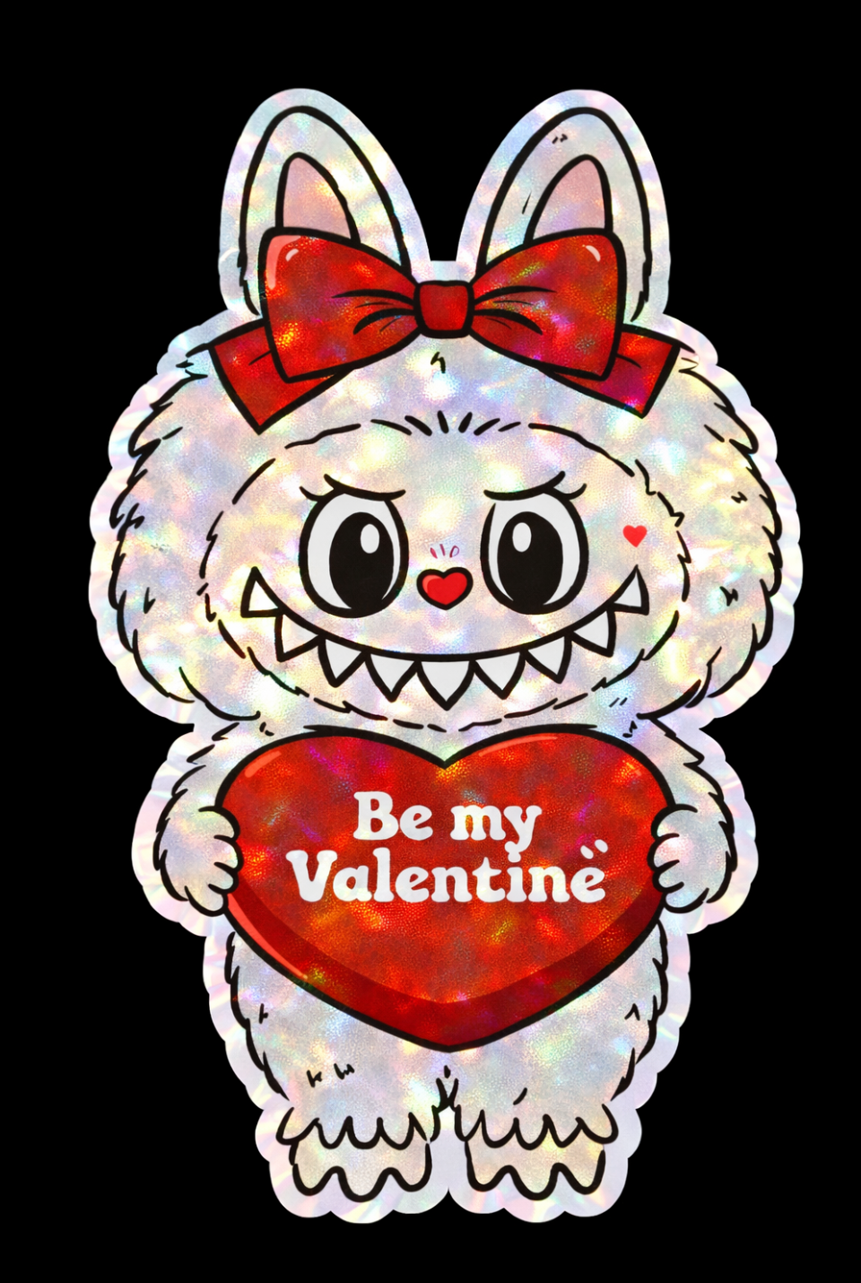 Labubu Valentine's Day Sticker