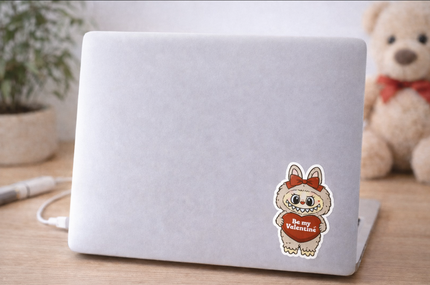 Labubu Valentine's Day Sticker