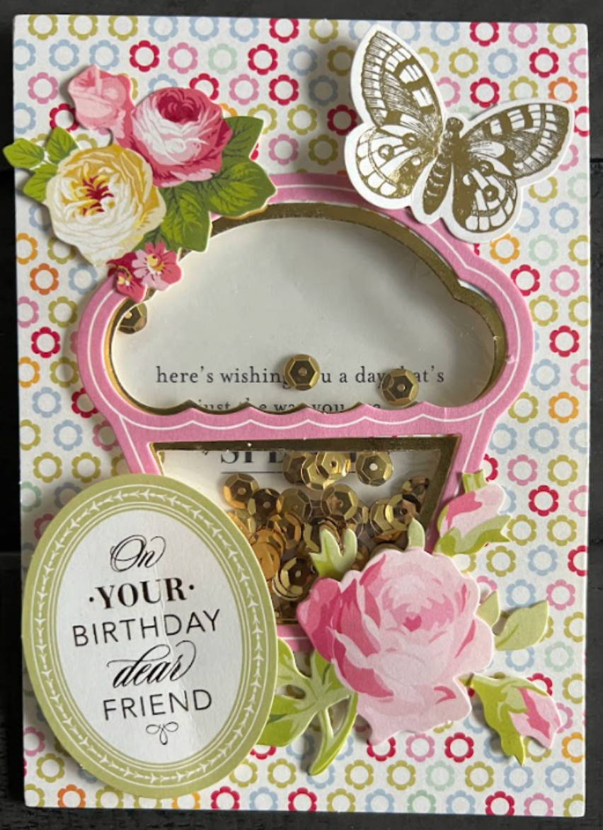 Birthday Shaker Card