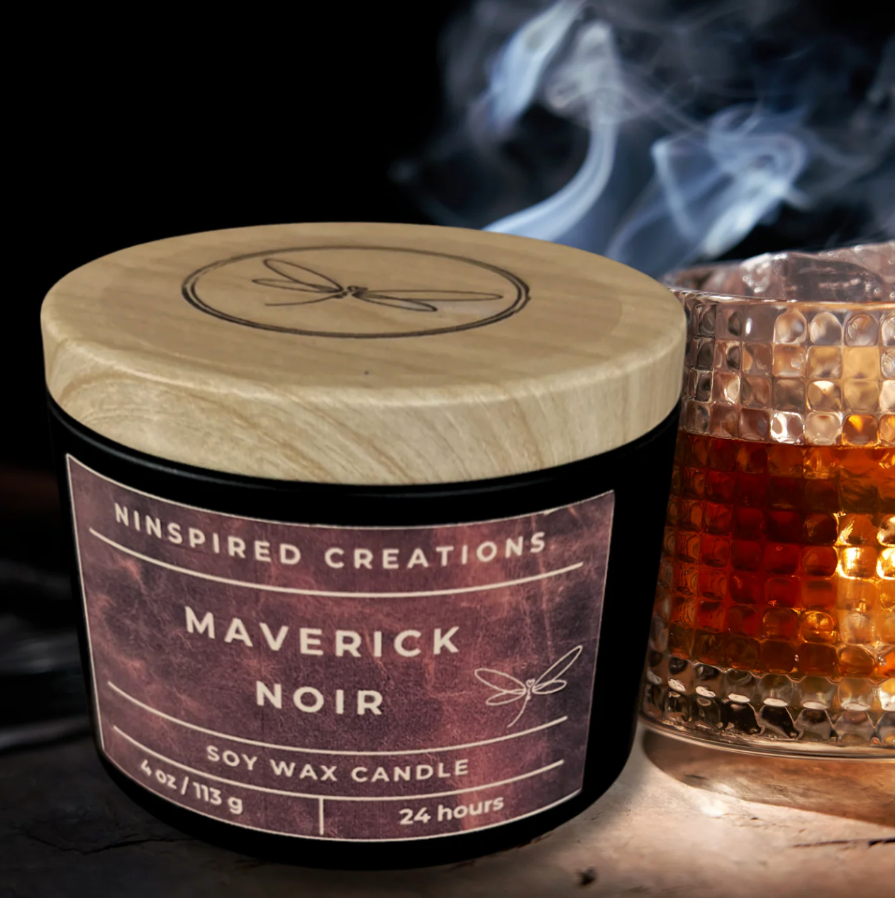 Soy Candle- Maverick Noir