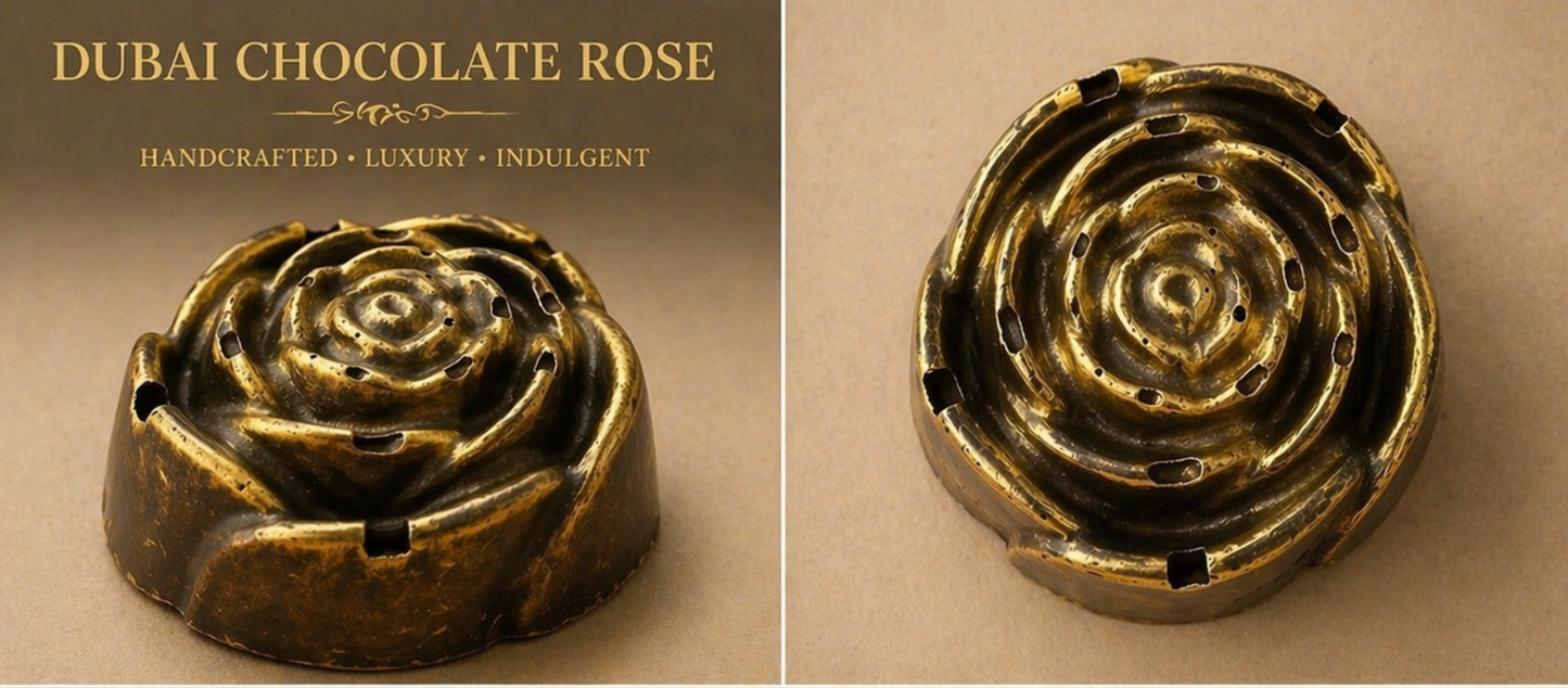 Mother's Day Rose Dubai Chocolates- 3 pack